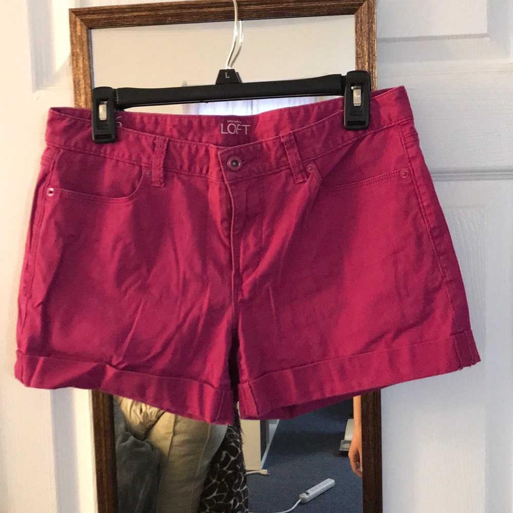 Fuchsia shorts